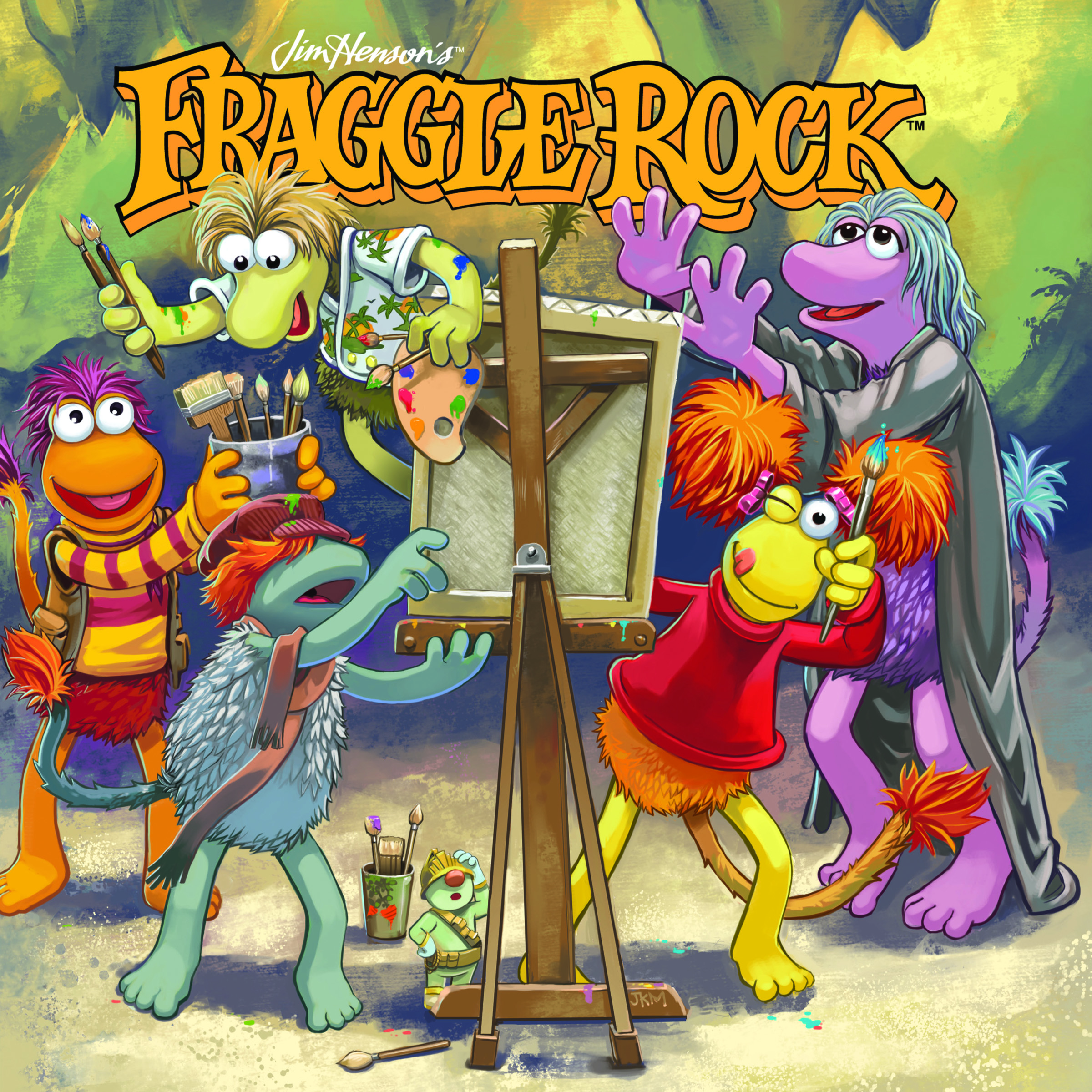 Fraggle Rock Hard Cover Cover